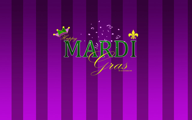Purple striped mardi gras gold free wallpaper - medium preview image