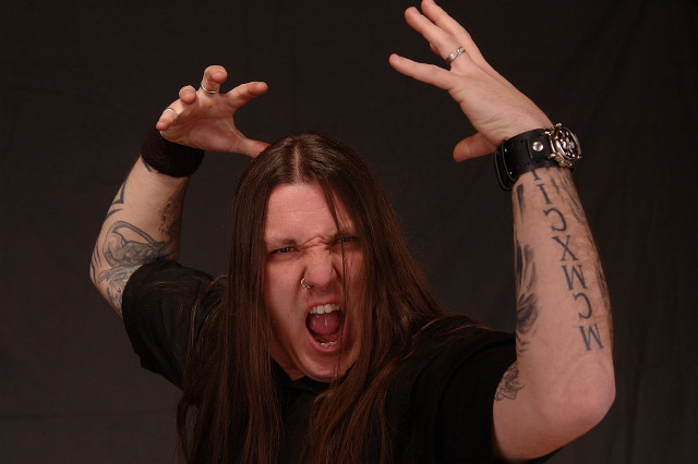 Man long hair tattoos arms free wallpaper - medium preview image