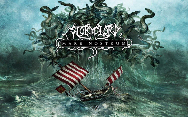 Boat flag water tentacles banner free wallpaper - medium preview image