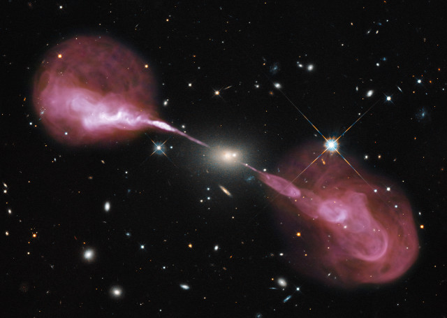 Bright pink objects stars black free wallpaper - medium preview image