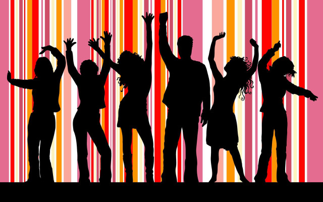 Group people barcode background woman free wallpaper - medium preview image