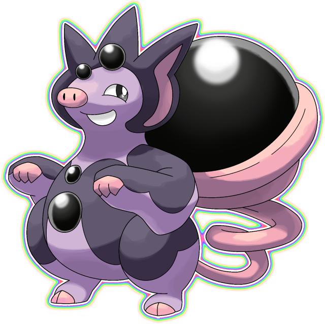 Cartoon character bowling ball cat free wallpaper - medium preview image