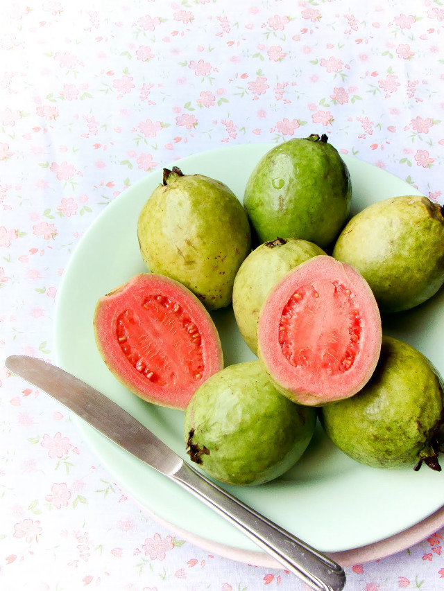 Fruit plate knife fork tablecloth free wallpaper - medium preview image