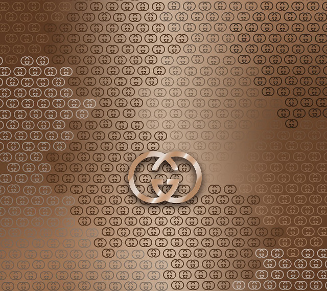 Metallic background circular design wall free wallpaper - medium preview image
