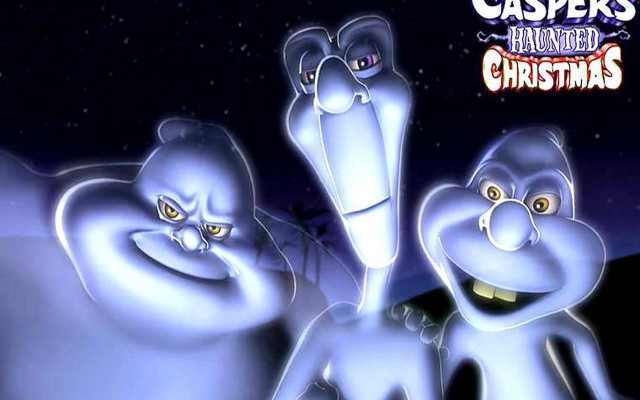 Creepy monsters snow christmas caspers free wallpaper - medium preview image