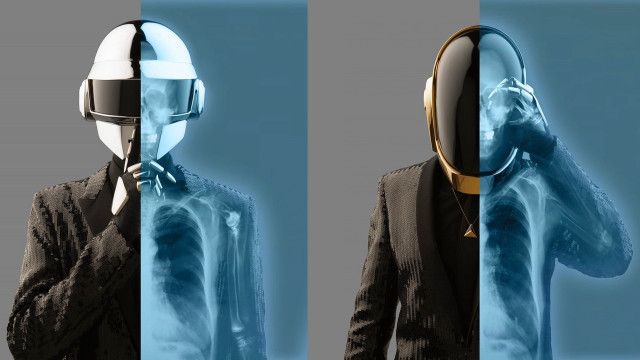 Man suit helmet blue cyberpunk free wallpaper - medium preview image
