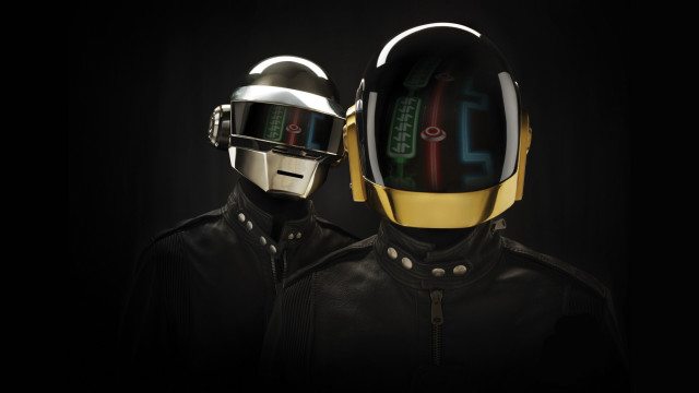 Two people wearing helmets jackets free wallpaper - medium preview image