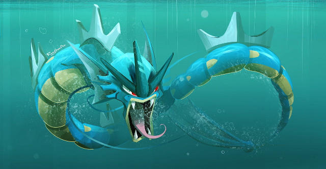 Strange animal big mouth water free wallpaper - medium preview image