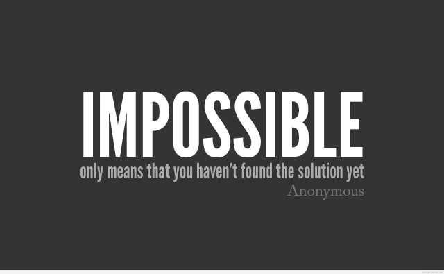 Impossible solution anonymous black background free wallpaper - medium preview image
