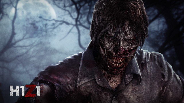 Creepy man bloody face forest free wallpaper - medium preview image