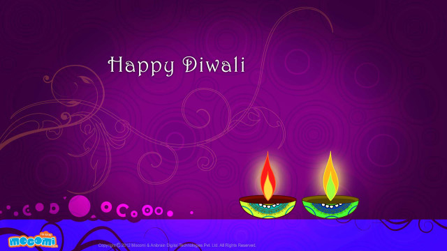 Candles purple tablecloth swirls happy #2 free wallpaper - medium preview image