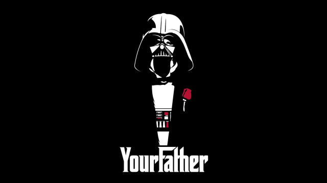 Darth vader red rose your free wallpaper - medium preview image
