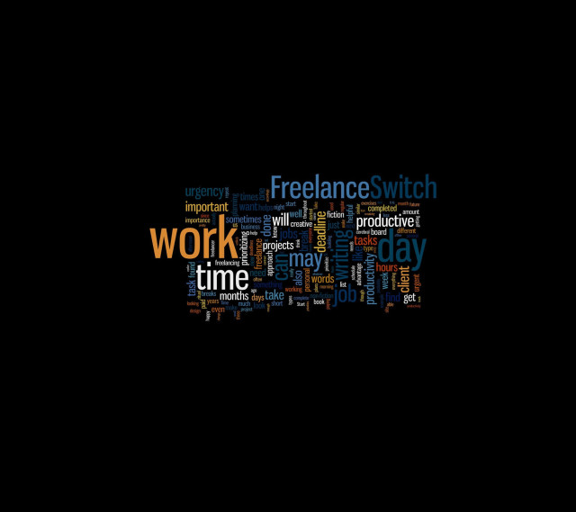 Work cloud time languages black free wallpaper - medium preview image