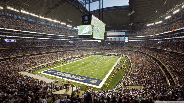Football stadium crowd big screen #2 free wallpaper - medium preview image