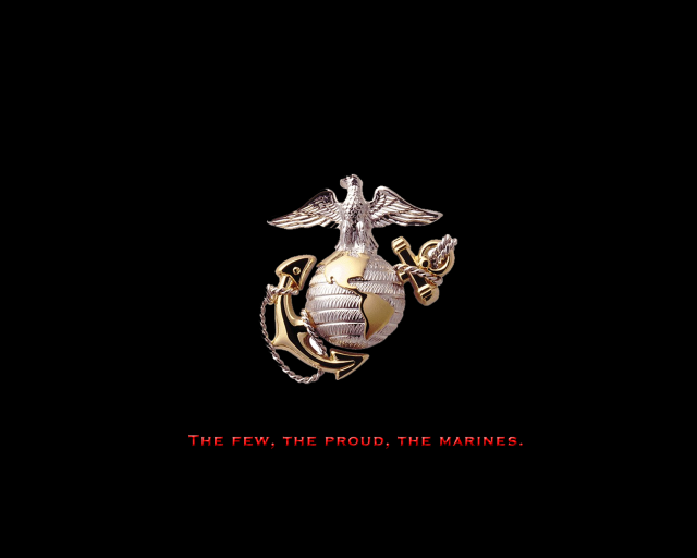 Marine emblem the few free wallpaper - medium preview image