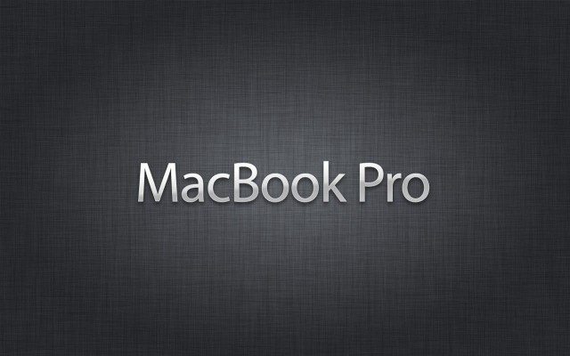 Macbook pro logo black background free wallpaper - medium preview image