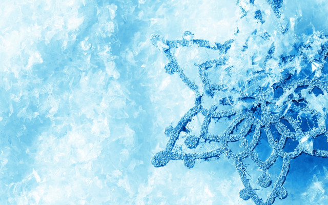 Snowflake in the middle of #3 free wallpaper - medium preview image