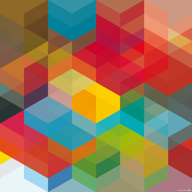 Colorful abstract background squares different free wallpaper - medium preview image