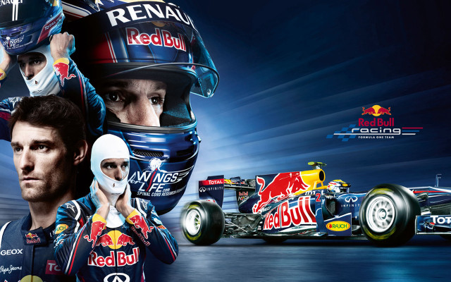 Red bull racing suit helmet free wallpaper - medium preview image