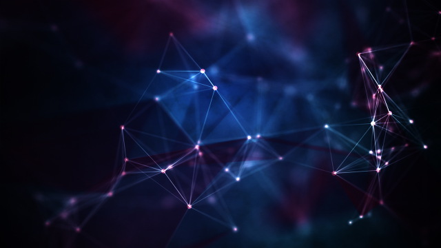 Dark background lines dots pattern #2 free wallpaper - medium preview image
