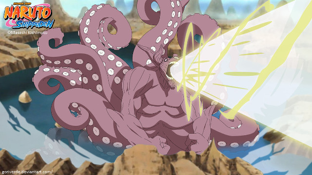 Octopus light saber boat mountain free wallpaper - medium preview image