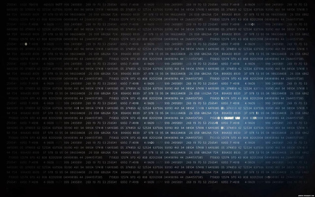 Dark background white letters light #2 free wallpaper - medium preview image