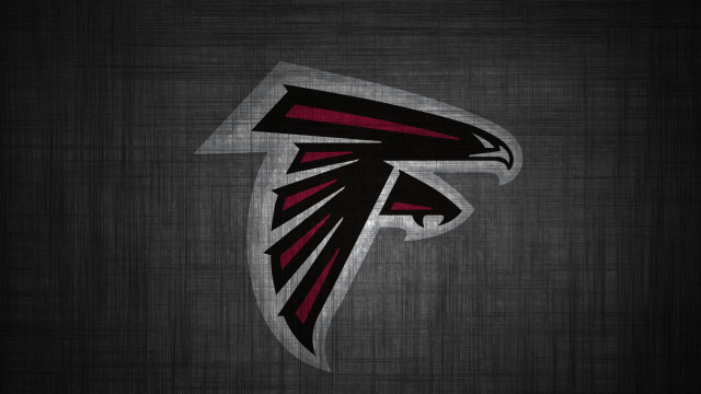 Atlanta football logo black background free wallpaper - medium preview image