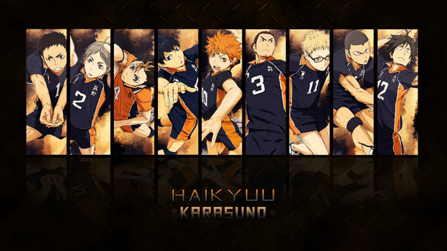 Anime characters names group image free wallpaper - medium preview image