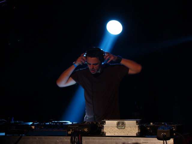 Man dj equipment concert light free wallpaper - medium preview image