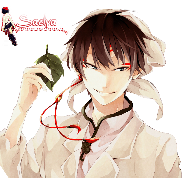 Man white shirt green leaf free wallpaper - medium preview image