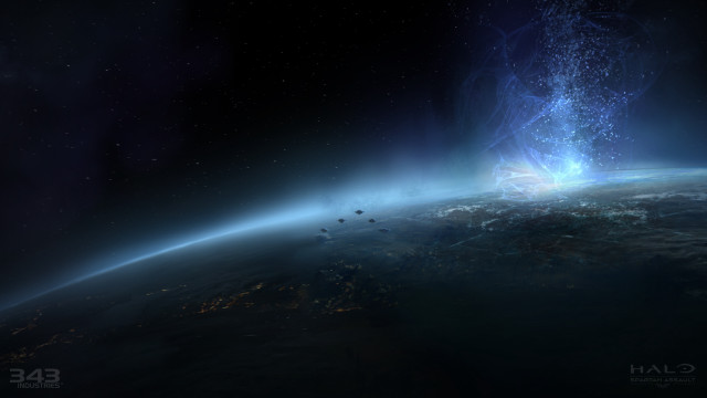 Distant planet space view bright #2 free wallpaper - medium preview image