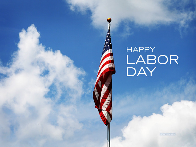 Flag labor day happy sky free wallpaper - medium preview image