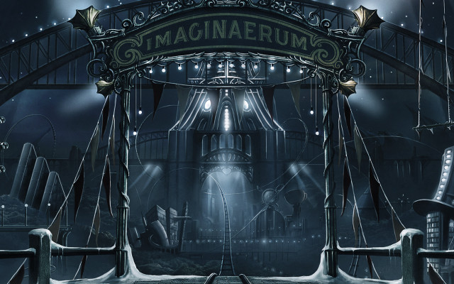 Stage set painting sign artwork free wallpaper for desktop - medium preview image