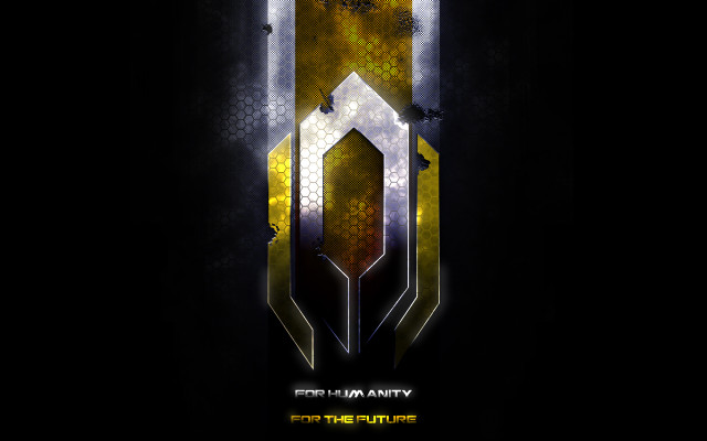 Futuristic sci fi poster stylized free wallpaper - medium preview image