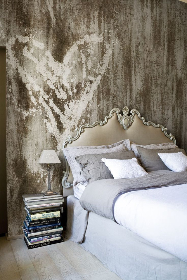 Bed white headboard books bedroom free wallpaper - medium preview image