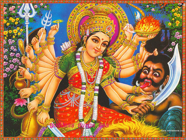 Woman holding bowl of fire free wallpaper - medium preview image