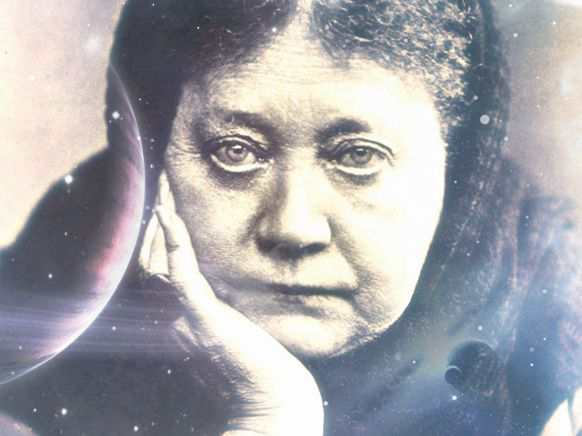 Woman holding mirror space background free wallpaper - medium preview image