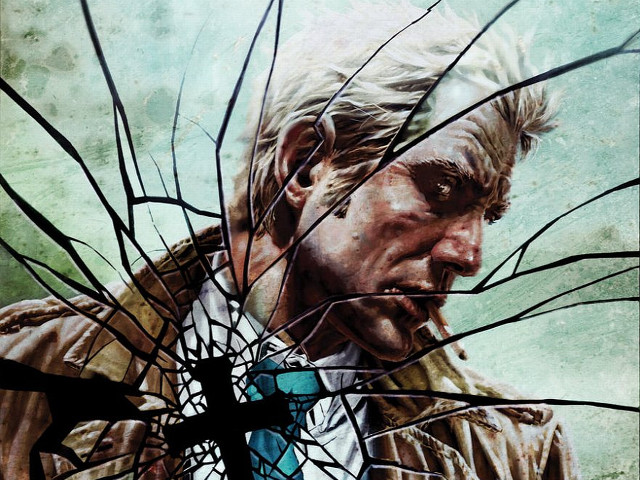 Man broken neck tie glass free wallpaper - medium preview image