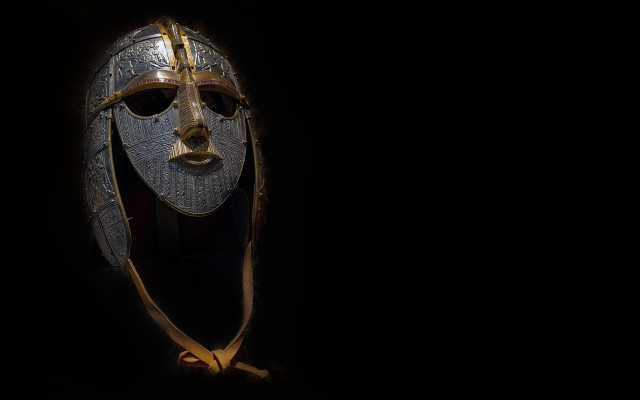 Mask gold decoration black background free wallpaper - medium preview image
