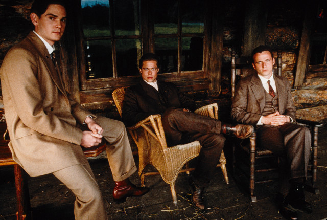 Three men sitting chairs stone free wallpaper - medium preview image