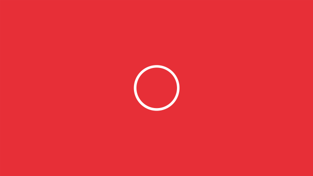 Red background white circle side free wallpaper - medium preview image