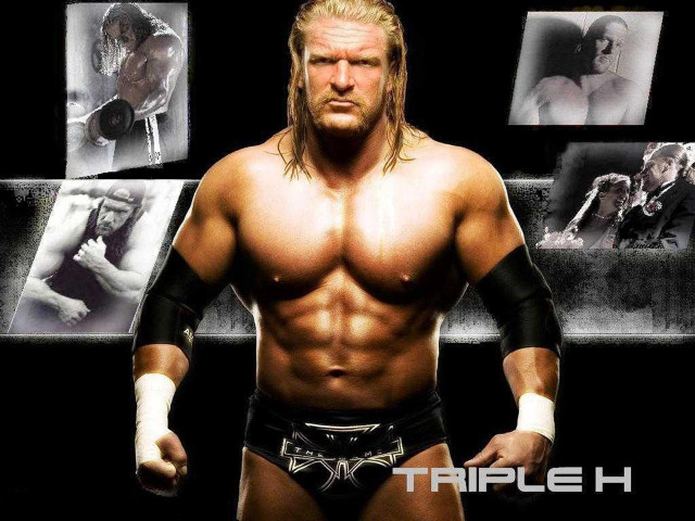Wrestler beard blackbackground portrait handsome free wallpaper - medium preview image