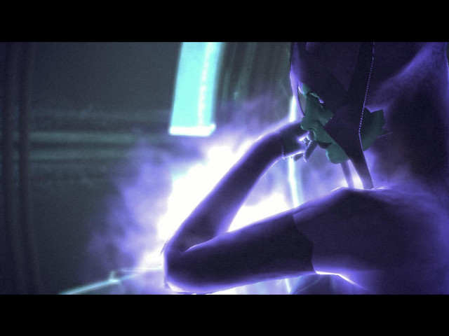 Woman purple dress knife purple free wallpaper - medium preview image