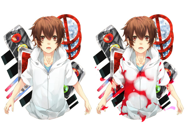 Man white shirt red tie #4 free wallpaper - medium preview image