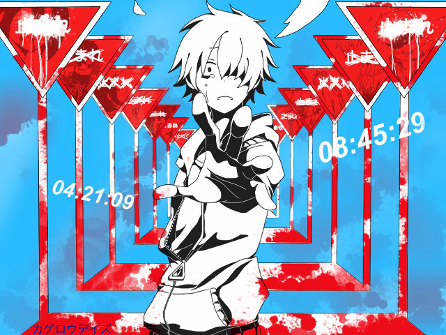 White dress man red triangle free wallpaper - medium preview image