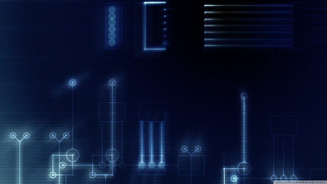 Blue background lights bars line free wallpaper - medium preview image
