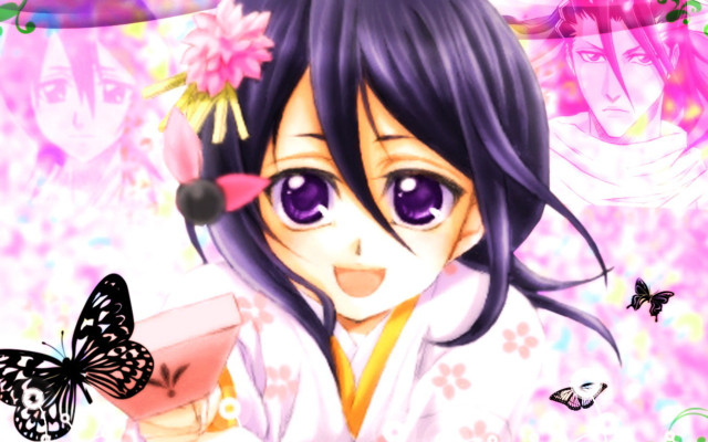 Girl butterfly shoulder butterfly shoulder free wallpaper - medium preview image