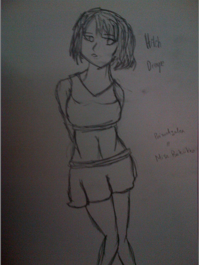 Girl skirt top drawing name free wallpaper - medium preview image