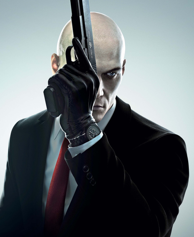 Man suit gun skull background free wallpaper - medium preview image