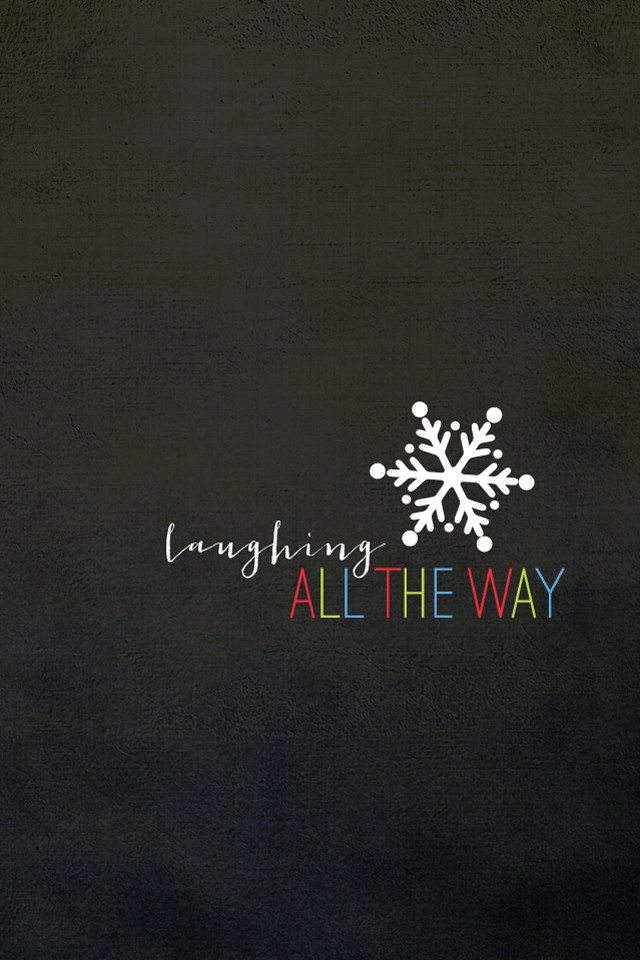 Black background snowflake laughing all free wallpaper - medium preview image